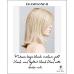Load image into Gallery viewer, Melody Large by Ellen Wille in Champagne-R-Medium beige blonde, medium gold blonde, and lightest blonde blend with darker roots
