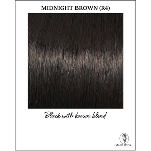 Midnight Brown (R4)-Black with brown blend