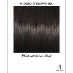 Load image into Gallery viewer, Midnight Brown (R4)-Black with brown blend
