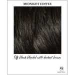Load image into Gallery viewer, Midnight Coffee-Off black blended with darkest brown
