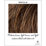 Load image into Gallery viewer, Mocca-R-Medium brown, light brown, and light auburn blend with dark roots
