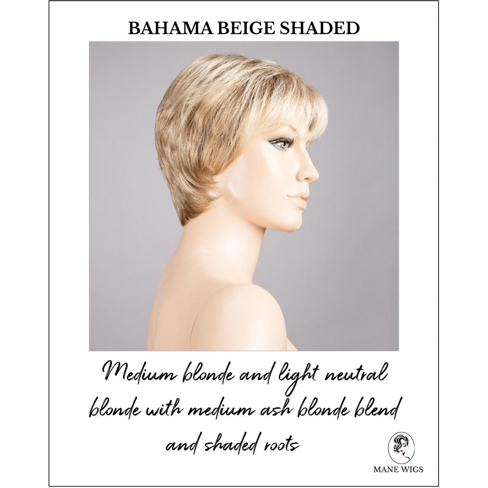 Napoli Soft by Ellen Wille in Bahama Beige Shaded-Medium blonde and light neutral blonde with medium ash blonde blend and shaded roots