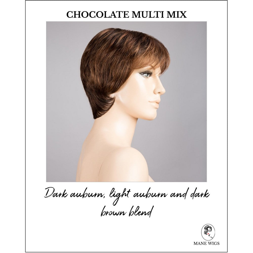 Napoli Soft by Ellen Wille in Chocolate Multi Mix-Dark auburn, light auburn and dark brown blend