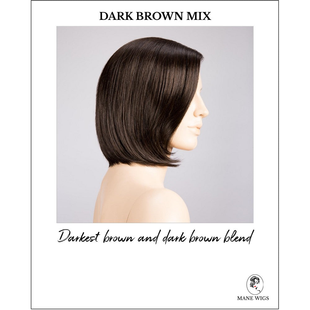 Narano by Ellen Wille in Dark Brown Mix-Darkest brown and dark brown blend
