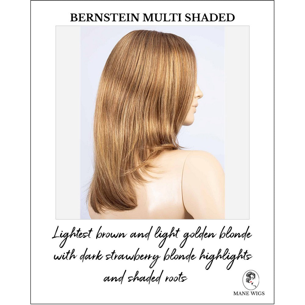 Noblesse Soft by Ellen Wille in Bernstein Multi Shaded-Lightest brown and light golden blonde with dark strawberry blonde highlights and shaded roots