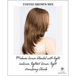 Load image into Gallery viewer, Noblesse Soft by Ellen Wille in Toffee Brown Mix-Medium brown blended with light auburn, lightest brown, light strawberry blonde
