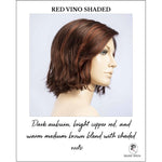 Load image into Gallery viewer, Nola by Ellen Wille in Red Vino Shaded-Dark auburn, bright copper red, and warm medium brown blend with shaded roots
