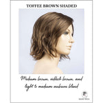 Load image into Gallery viewer, Nola by Ellen Wille in Toffee Brown Shaded-Medium brown, reddish brown, and light to medium auburn blend
