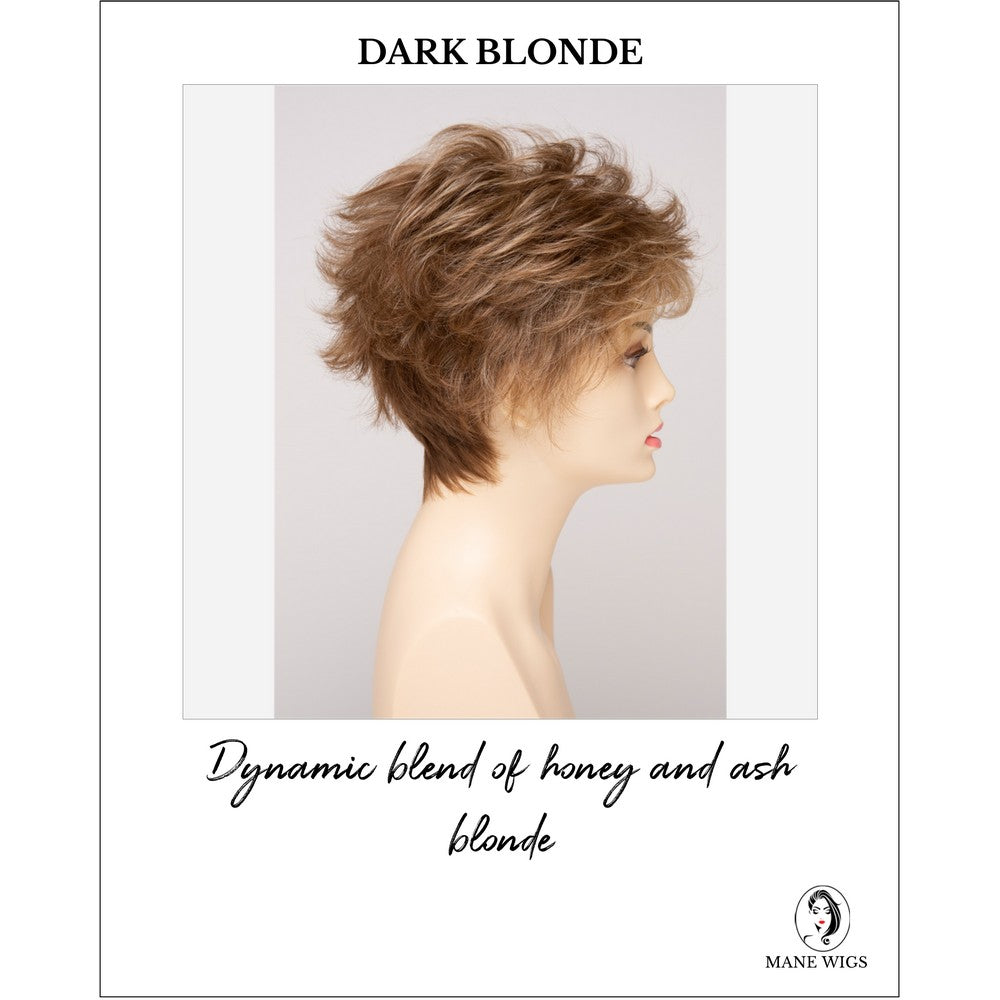 Olivia By Envy in Dark Blonde-Dynamic blend of honey and ash blonde
