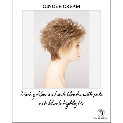 Olivia By Envy in Ginger Cream-Dark golden and ash blondes with pale ash blonde highlights