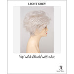 Load image into Gallery viewer, Olivia By Envy in Light Grey-Soft white blended with silver
