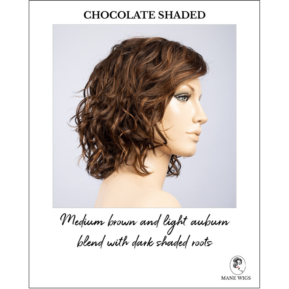 Onda by Ellen Wille in Chocolate Shaded-Medium brown and light auburn blend with dark shaded roots
