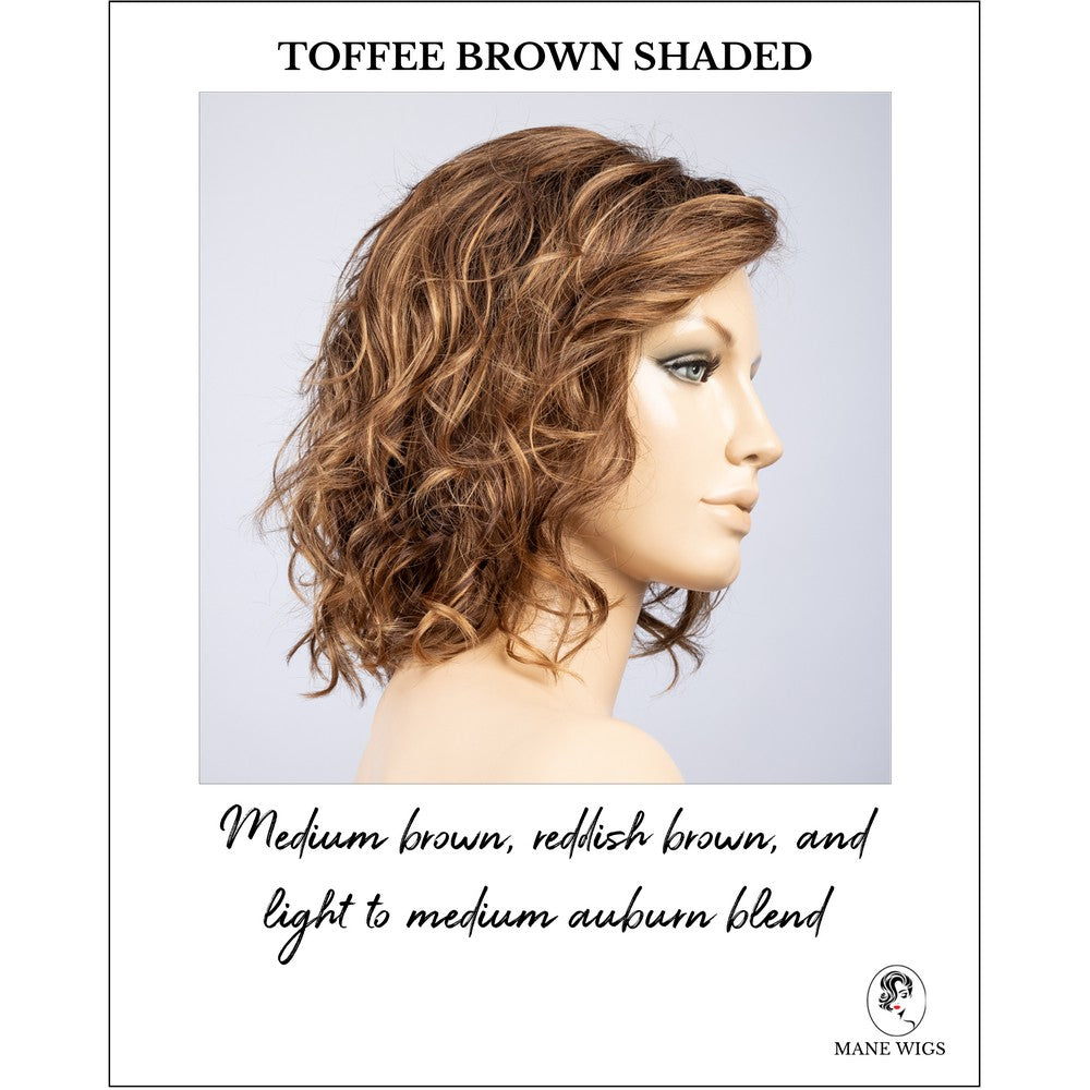 Onda by Ellen Wille in Toffee Brown Shaded-Medium brown, reddish brown, and light to medium auburn blend