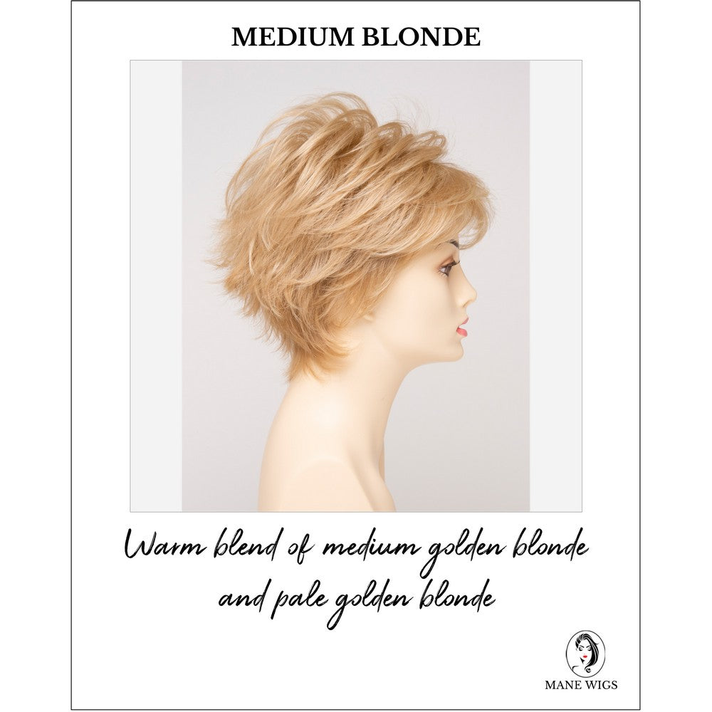 Ophelia By Envy in Medium Blonde-Warm blend of medium golden blonde and pale golden blonde