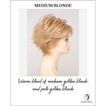 Load image into Gallery viewer, Ophelia By Envy in Medium Blonde-Warm blend of medium golden blonde and pale golden blonde
