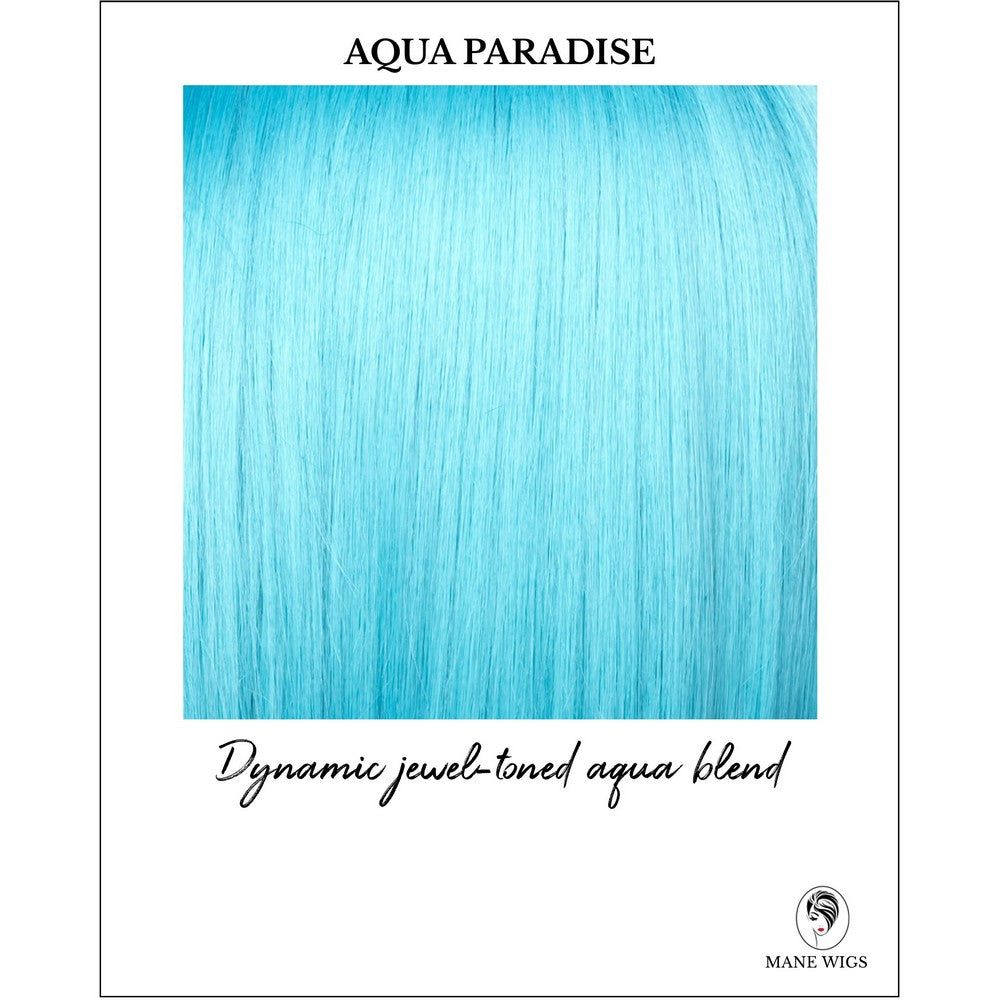 Aqua Paradise-Dynamic jewel-toned aqua blend