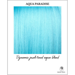 Aqua Paradise-Dynamic jewel-toned aqua blend