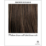 Load image into Gallery viewer, Brown Sugar-R-Medium brown with dark brown roots
