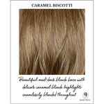 Load image into Gallery viewer, Caramel Biscotti-Beautiful mid/dark blonde base with delicate caramel blonde highlights seamlessly blended throughout
