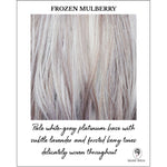 Load image into Gallery viewer, Frozen Mulberry-Pale white-gray platinum base with subtle lavender and frosted berry tones delicately woven throughout
