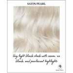 Load image into Gallery viewer, Satin Pearl-Very light blonde shade with cream, ice blonde, and pearlescent highlights
