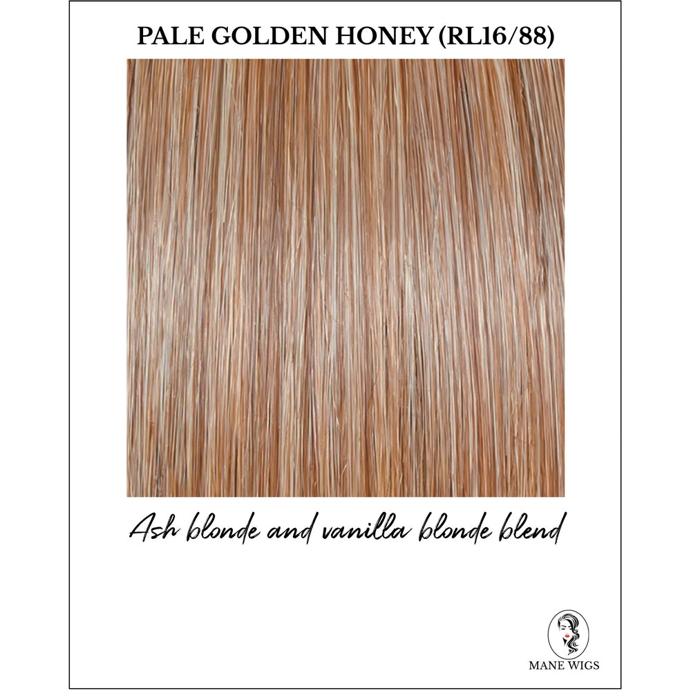 Pale Golden Honey (RL16/88)-Ash blonde and vanilla blonde blend