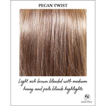 Load image into Gallery viewer, Pecan Twist-Light ash brown blended with medium honey and pale blonde highlights
