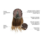 Load image into Gallery viewer, Lace front monofilament part cap
