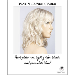 Perla in Platin Blonde Shaded-Pearl platinum, light golden blonde, and pure white blend