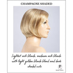 Load image into Gallery viewer, Piemonte Super by Ellen Wille in Champagne Shaded-Lightest ash blonde, medium ash blonde with light golden blonde blend and dark shaded roots

