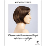 Load image into Gallery viewer, Piemonte Super by Ellen Wille in Chocolate Mix-Medium to dark brown base with light reddish brown highlights
