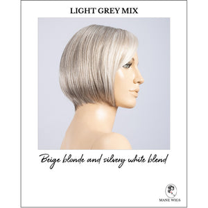 Piemonte Super by Ellen Wille in Light Grey Mix-Beige blonde and silvery white blend