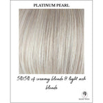 Load image into Gallery viewer, Platinum Pearl-50/50 of creamy blonde &amp; light ash blonde
