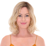 Load image into Gallery viewer, Topper Wave 14 inch by Belle Tress in Honey with Chai Latte Image 2
