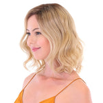 Load image into Gallery viewer, Topper Wave 14 inch by Belle Tress in Honey with Chai Latte Image 3
