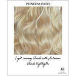 Load image into Gallery viewer, Princess Ivory-Light creamy blonde with platinum blonde highlights
