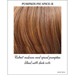 Load image into Gallery viewer, Pumpkin Pie Spice-R-Richest auburn and spiced pumpkin blend with dark roots
