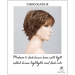 Load image into Gallery viewer, Relax by Ellen Wille in Chocolate-R-Medium to dark brown base with light reddish brown highlights and dark roots
