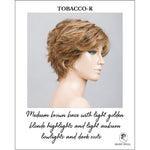 Load image into Gallery viewer, Relax Large by Ellen Wille in Tobacco-R-Medium brown base with light golden blonde highlights and light auburn lowlights and dark roots
