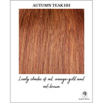 Load image into Gallery viewer, Autumn Teak-Lovely shades of red, orange-gold and red-brown
