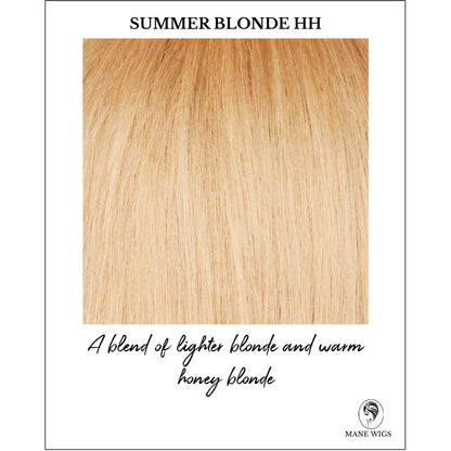 Summer Blonde-A blend of lighter blonde and warm honey blonde