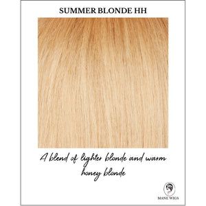 Summer Blonde-A blend of lighter blonde and warm honey blonde
