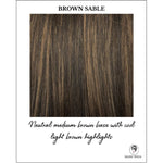 Load image into Gallery viewer, Brown Sable-Neutral medium brown base with cool light brown highlights
