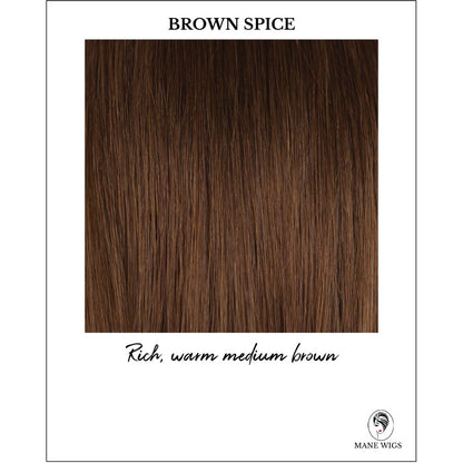Brown Spice-Rich, warm medium brown