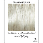 Load image into Gallery viewer, Champagne Silver-Combination of platinum blonde and natural light gray
