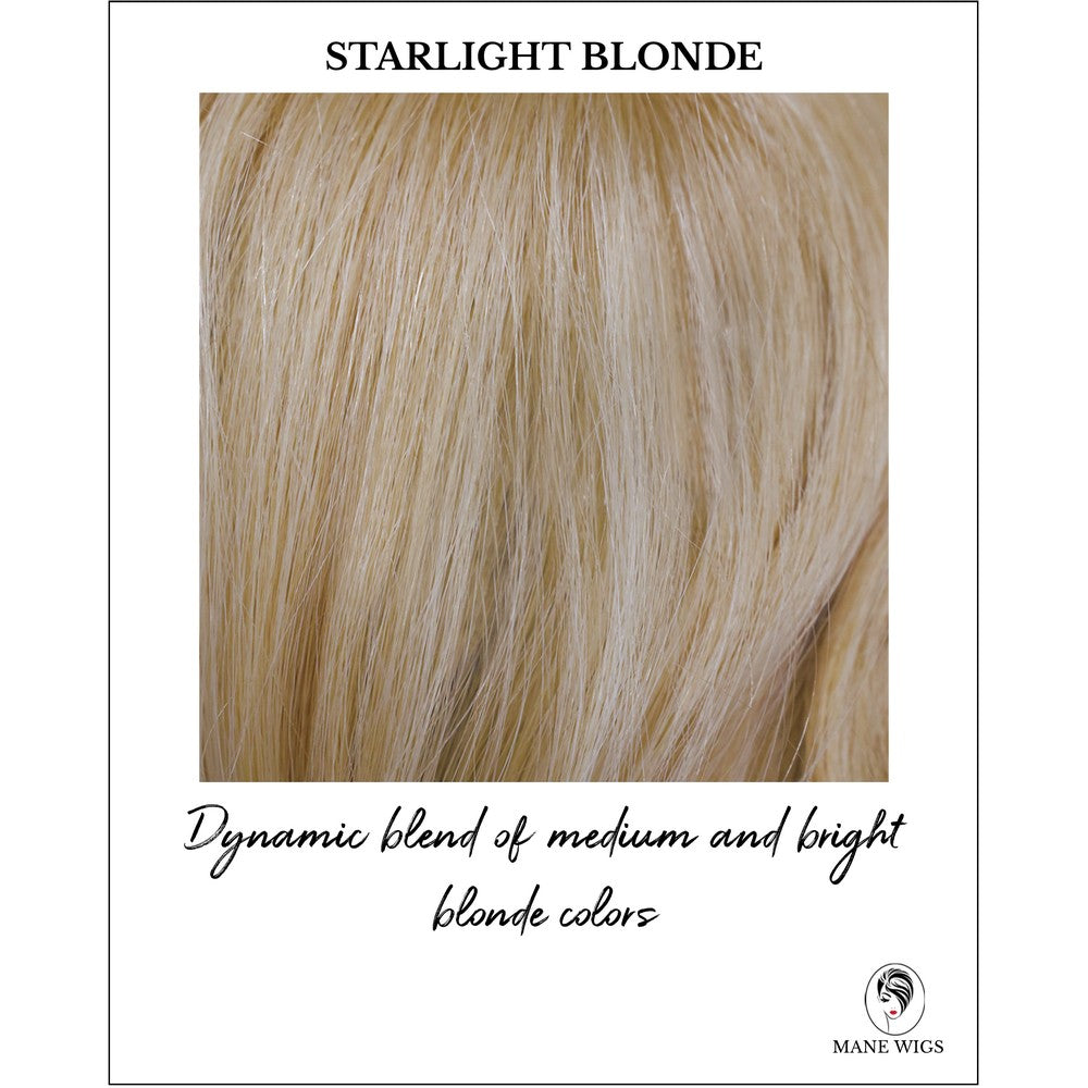 Starlight Blonde-Dynamic blend of medium and bright blonde colors