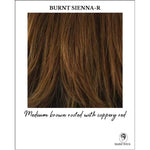 Load image into Gallery viewer, Burnt Sienna-R-Medium brown rooted with coppery red
