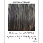 Load image into Gallery viewer, Chocolate Frost-Dark brown base with 50/50 of light brown &amp; light blonde highlights
