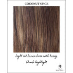 Load image into Gallery viewer, Coconut Spice-Light red brown base with honey blonde highlight

