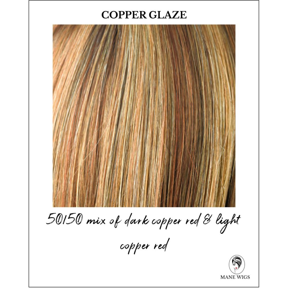 Copper Glaze-50/50 mix of dark copper red & light copper red